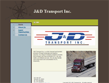 Tablet Screenshot of jdtransportinc.com